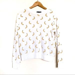 Forever 21 banana sweatshirt size Medium